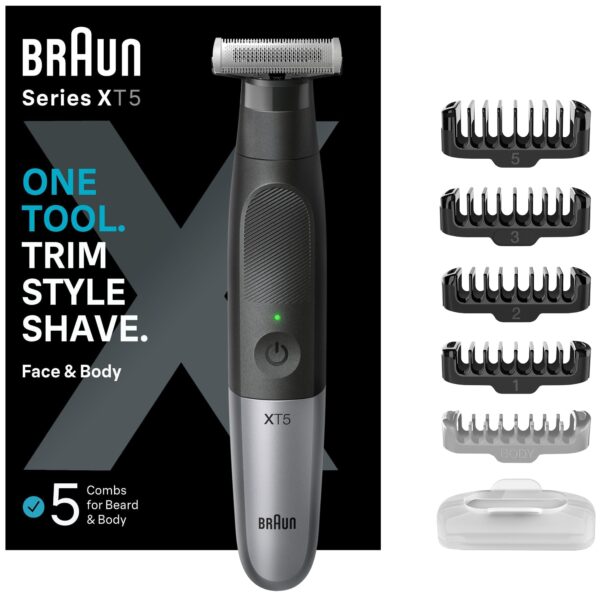 Braun multitrimmer XT5100 Sort