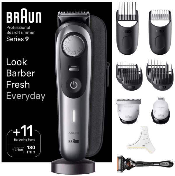 Braun Series 9 skægtrimmer BT9440 Grå