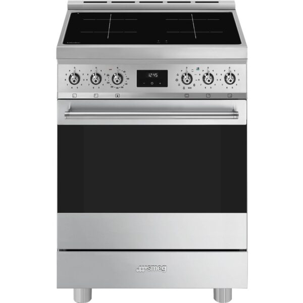 Smeg C6IPXM2 komfur induktion 60 cm, rustfrit stål