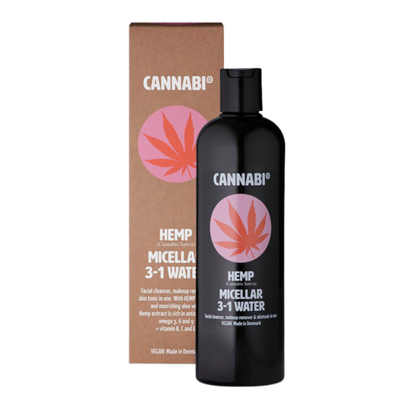 Cannabi Hemp Micellar 3-1 Water (400 ml)  (Cannabi)