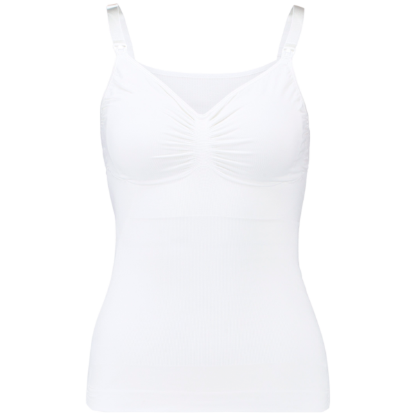 Carriwell Seamless Amme Top Med Shapewear Hvid - Large (1 stk)  (Carriwell)