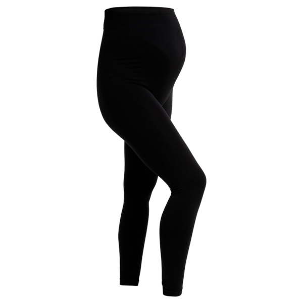 Carriwell Seamless Graviditets Leggings Med Støtte Sort - Large (1 stk)  (Carriwell)