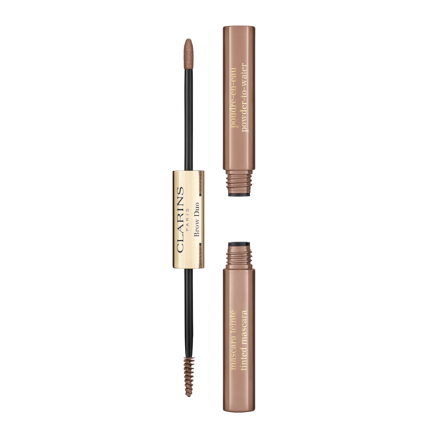 Clarins Brow Duo 02 Cestnut Brown (2.8 g)  (Clarins)