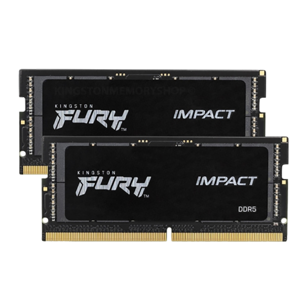 Kingston Fury Impact 2x8GB 4800Mhz DDR5 SODIMM LAPTOP RAM