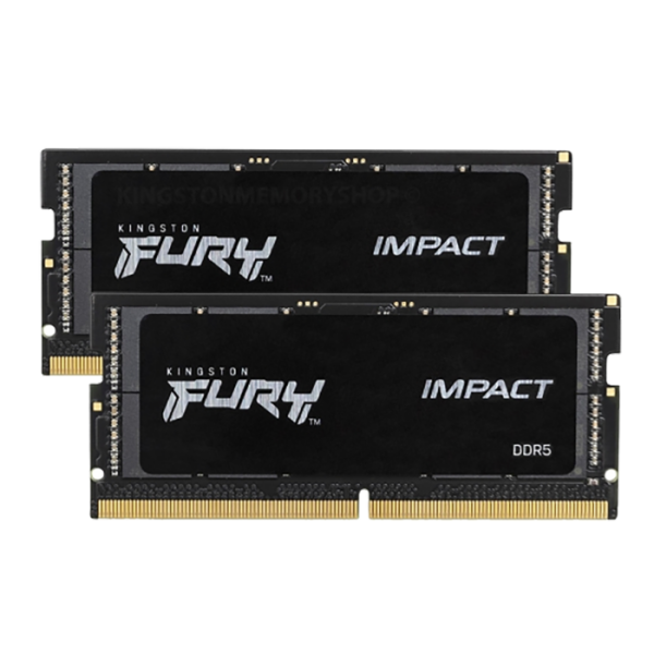 Kingston Fury Impact 2x32GB 4800Mhz DDR5 SODIMM LAPTOP RAM