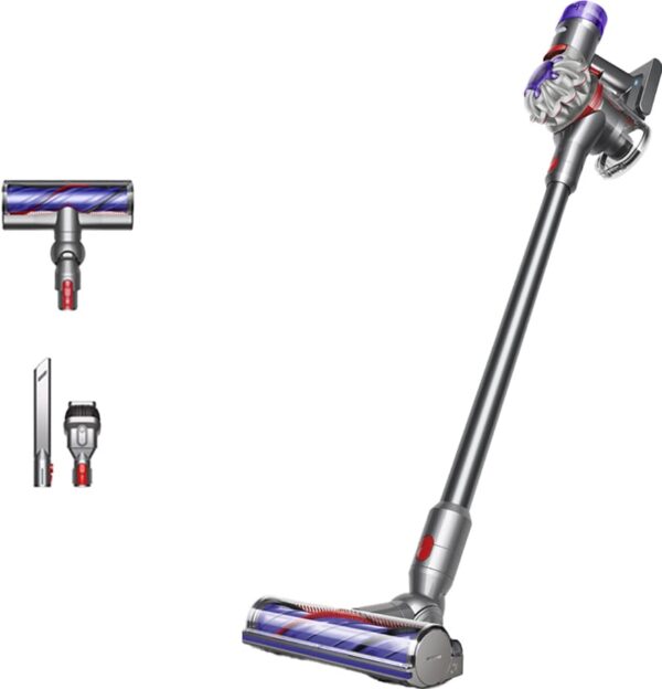 Dyson V8 Advanced stangstøvsuger 492636-01 (sølv/nikkel) Sølv