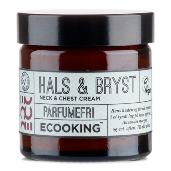 Ecooking Hals- & Decolletté Creme 50  ml.  (Ecooking)