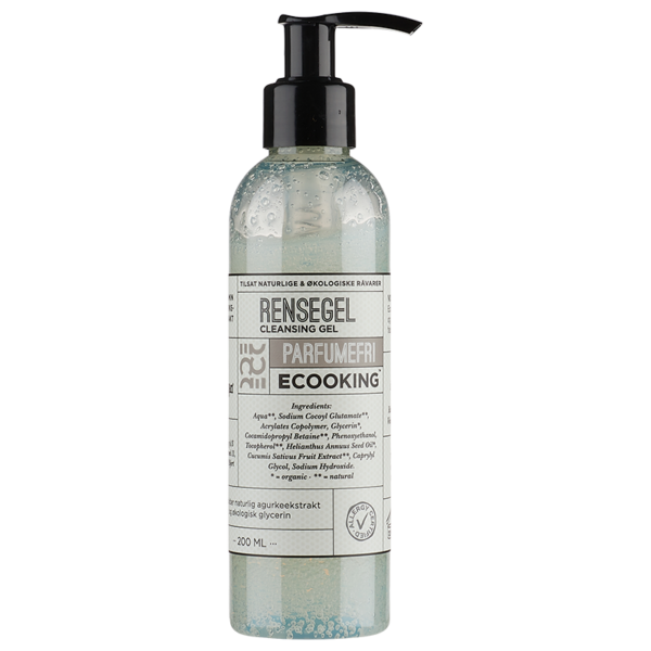 Ecooking Rensegel Parfumefri 200 ml.  (Ecooking)