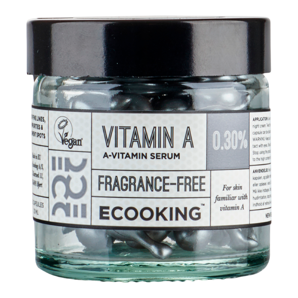 Ecooking Face A-Vitamin 0,30% Parfumefri (60 stk)  (Ecooking)