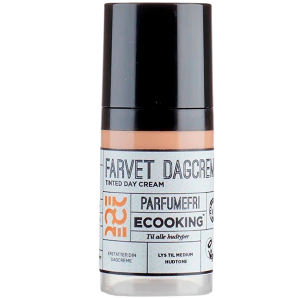 Ecooking Farvet Dagcreme Parfumefri (30 ml)  (Ecooking)