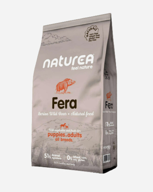 Naturea Naturals Fera Adult & Puppies - Wild Boar, 12 kg