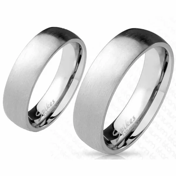 Titanium ring matteret