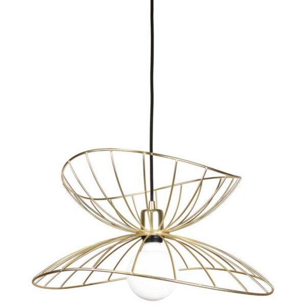 Globen Lighting Pendant Ray 45 Lampe, Børstet messing