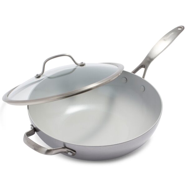 GreenPan Venice Pro wok med låg 30 cm