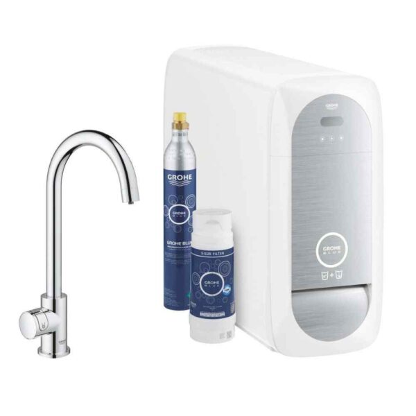 GROHE Blue Home Mono - C-tud - Krom