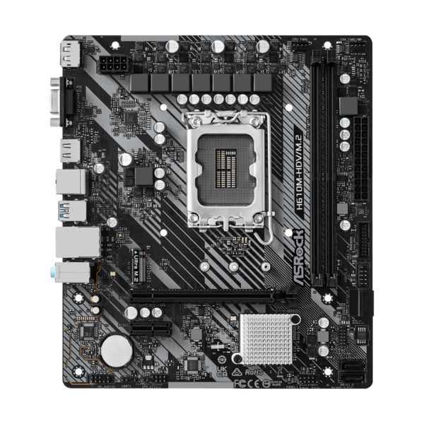 ASRock H610M-HDV/M.2 R2.0 Bundkort