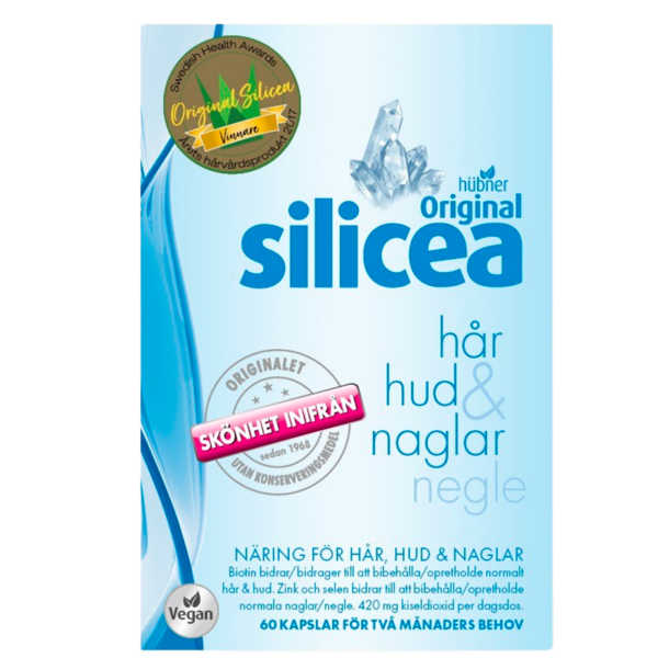 Hübner Original Silicea hud, hår & negle (60 kaps)  (Hübner)