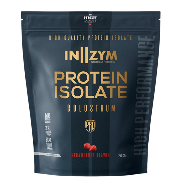 IN||ZYM Whey ISO Colostrum Jordbær (750 g)  (IN||ZYM)