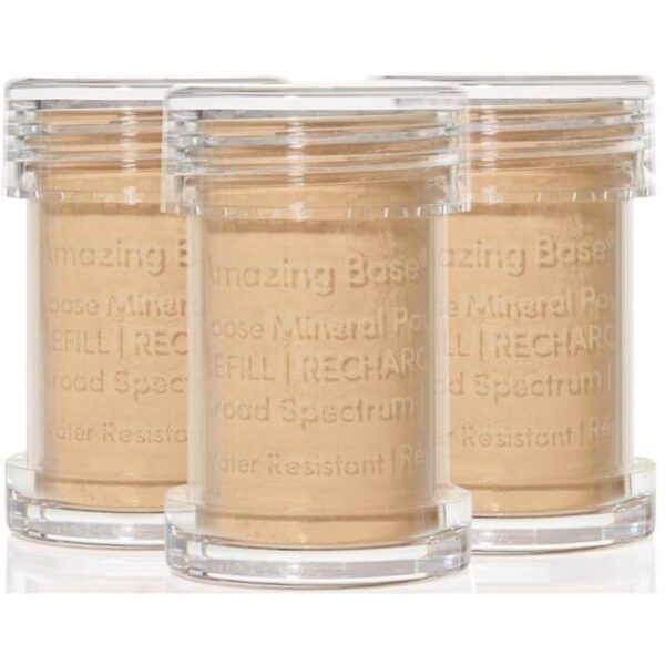 Jane Iredale Amazing Base Loose Mineral Powder SPF 20 Refill 3 Pieces 7,5 gr. - Warm Sienna