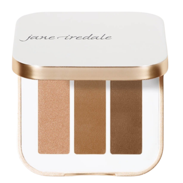 Jane Iredale PurePressed Triple Eye Shadow Cognac (4,2 g)  (Jane Iredale)