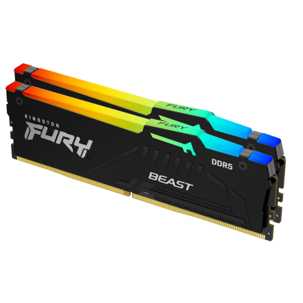 Kingston FURY Beast RGB DDR5 6000MHz 2x32GB RAM