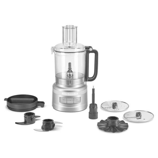 KitchenAid 5KFP0921 Foodprocessor, 2,1 liter, contour silver