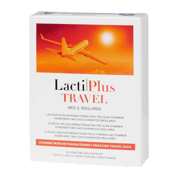 LactiPlus Travel (30 kap)  (Bioforce)