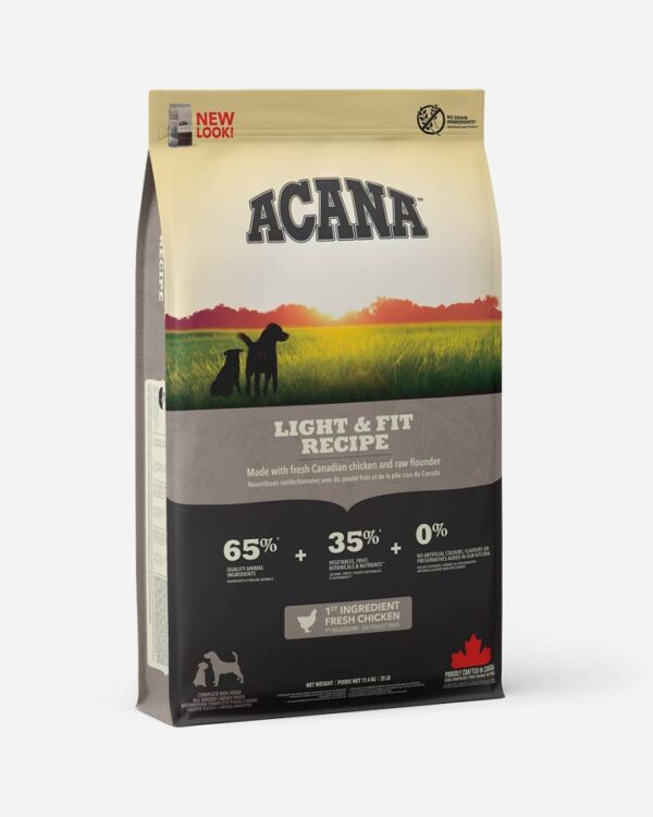 Acana Light & Fit - Kylling og Fisk, 11.4 kg