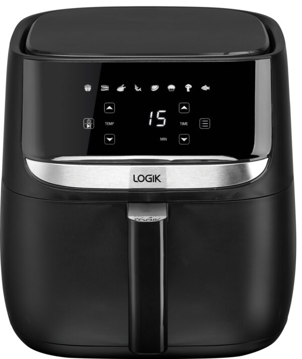 Logik airfryer med 5,6 liter kapacitet (sort) Sort