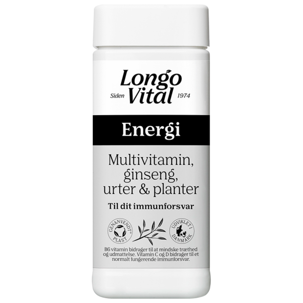 Longo Vital Energi (180 kap)  (Longo Vital)