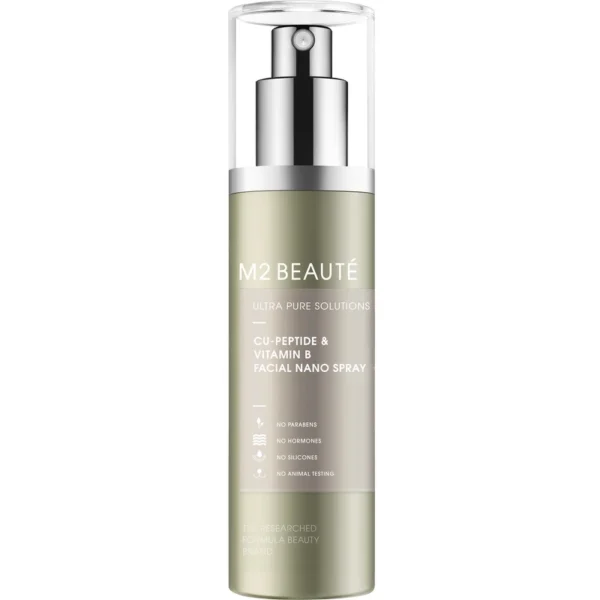 M2 Beaute Ultra Pure Solutions Cu-Peptide & Vitamin B Facial Nano Spray 75 ml