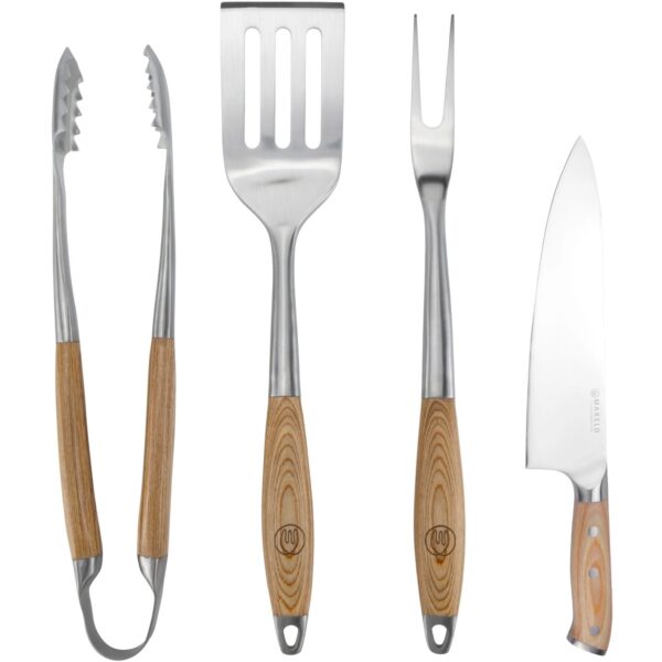 Mareld Chef Tools Deluxe grillsæt + kokkekniv 21 cm