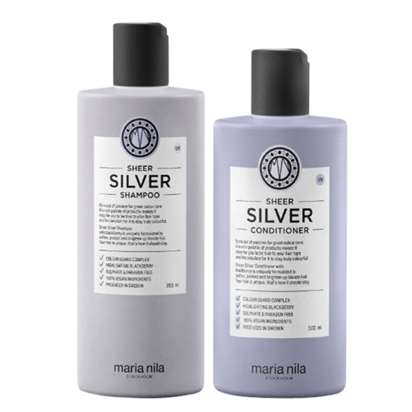 Maria Nila Sheer Silver Shampoo & Conditioner  ()