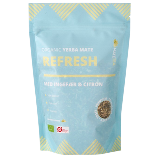 Matetea Yerba Mate Refresh Ingefær Og Citron (180 g)  (Matetea)