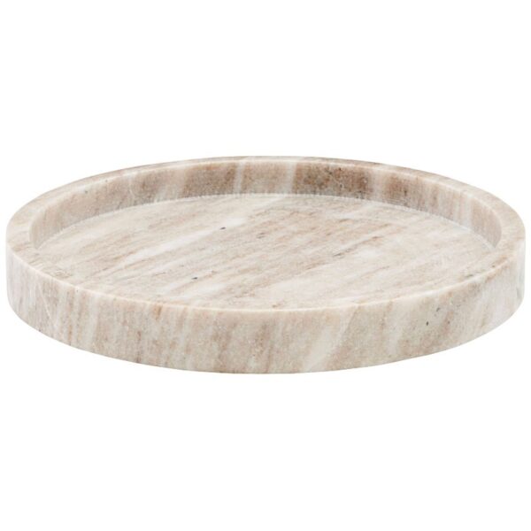 Meraki Marble Tray Beige 3x25 cm