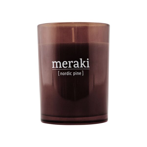 Meraki Scented Candle Nordic Pine 8x10,5 cm.  (Meraki)