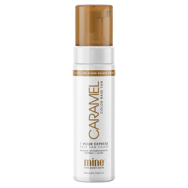 Minetan Colorbase Caramel Foam (200 ml)  (Minetan)