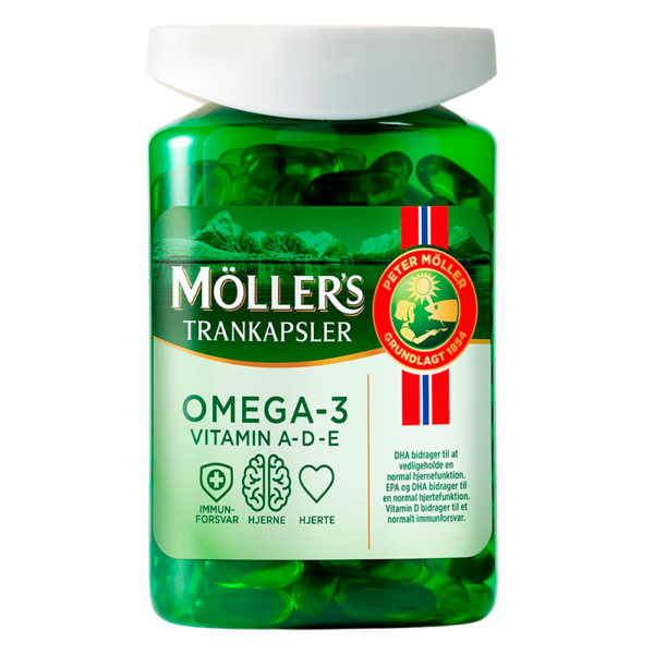 Møllers Tran Kapsler Omega-3 (150 kaps)  (Møllers tran)