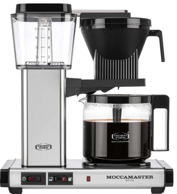 Moccamaster Optio kaffemaskine 53917 (poleret sølv) Sølv