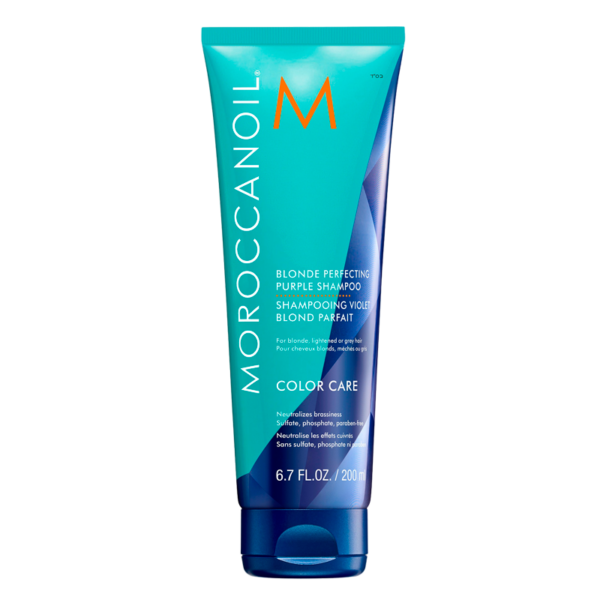 Moroccanoil Blonde Perfecting Purple Shampoo (200 ml)  (Moroccanoil)