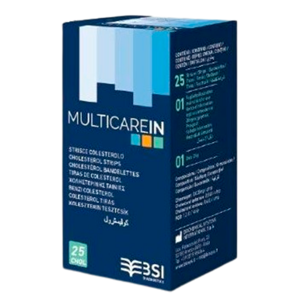 Multicare In Kolesterol test (25 stk)  (Multicare)