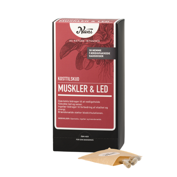 Nani Muskler og Led helsepakke (30 breve)  (Nani Food State)