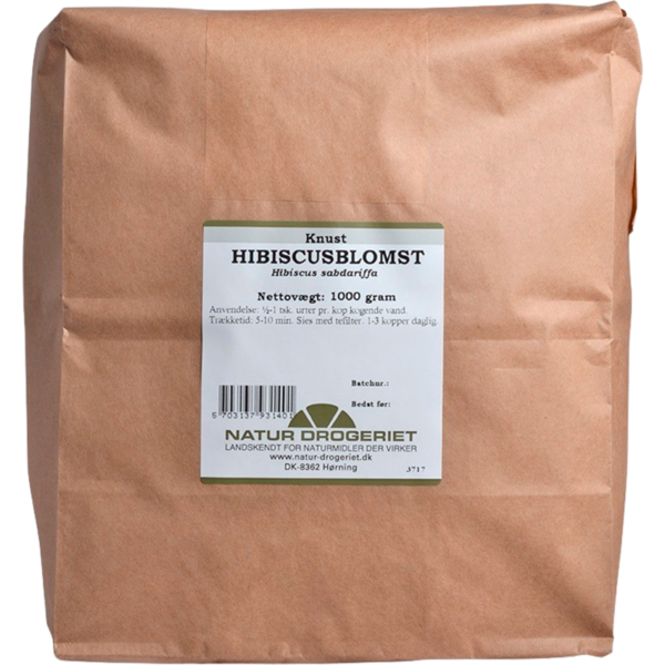 Natur Drogeriet Hibiscusblomst Knust (1000 g)  (Natur Drogeriet)