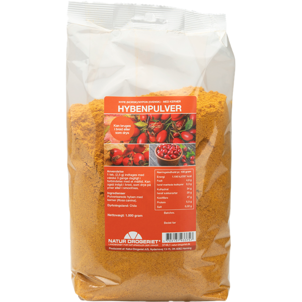 Natur Drogeriet Hyben Pulver (1 kg)  (Natur Drogeriet)