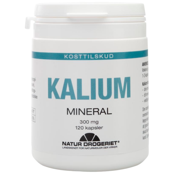 Natur Drogeriet Kalium (120 kaps)  (Natur Drogeriet)