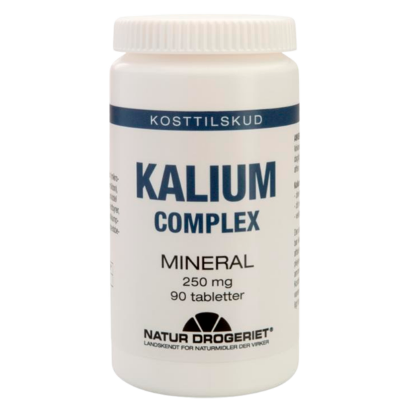 Natur Drogeriet Kalium Complex 250 mg (90 tabletter)  (Natur Drogeriet)