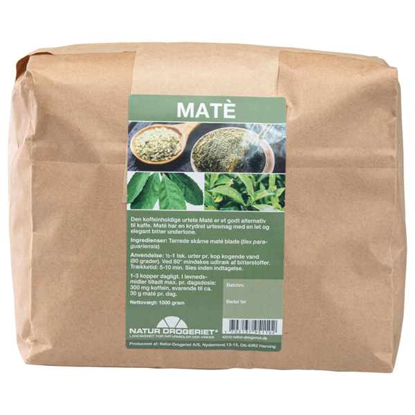 Natur Drogeriet Maté Koffeinholdig  (1000 gr)  (Natur Drogeriet)