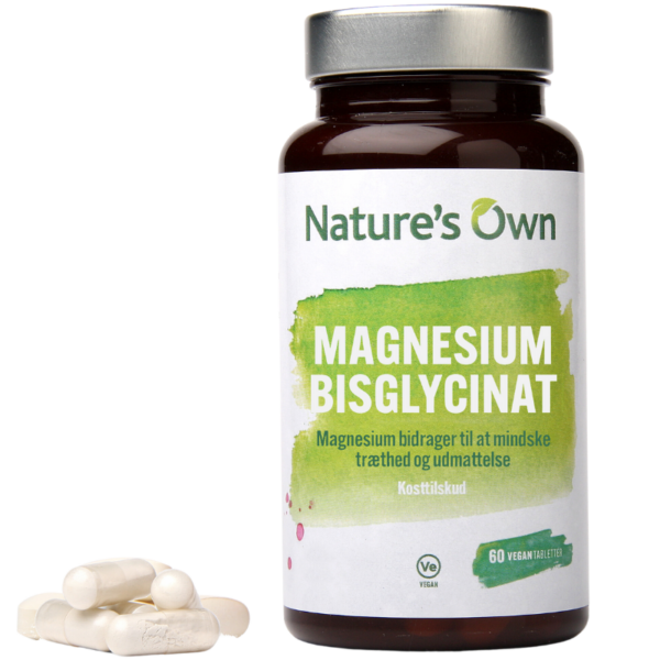 Natures Own Magnesium Bisglycinat (60 kaps)  (Natures Own)