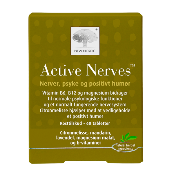 New Nordic Active Nerves (60 tabl)  (New Nordic_1)