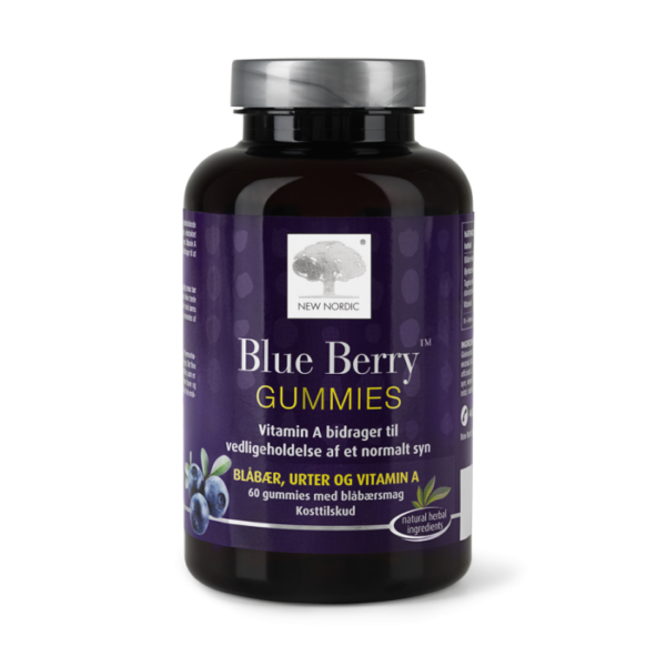 New Nordic Blue Berry gummies (60 stk)  (New Nordic)